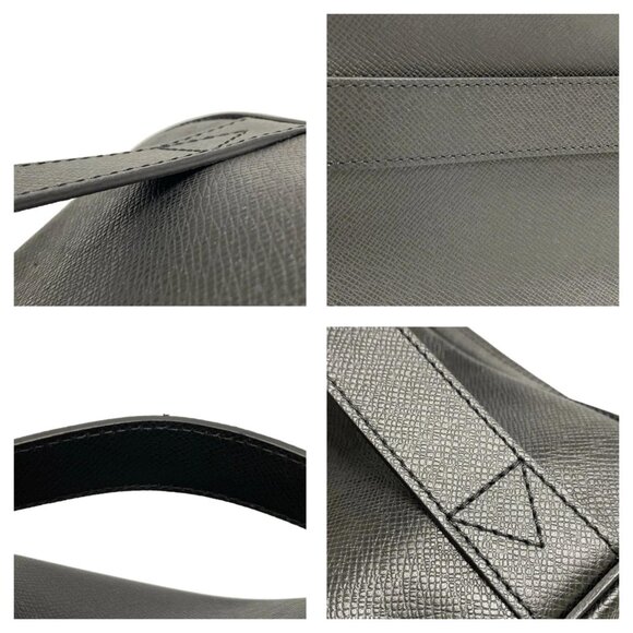 LOUIS VUITTON Neopavel Ardoise Taiga Mens Clutch Bag 728-081725 - Picture 7 of 14